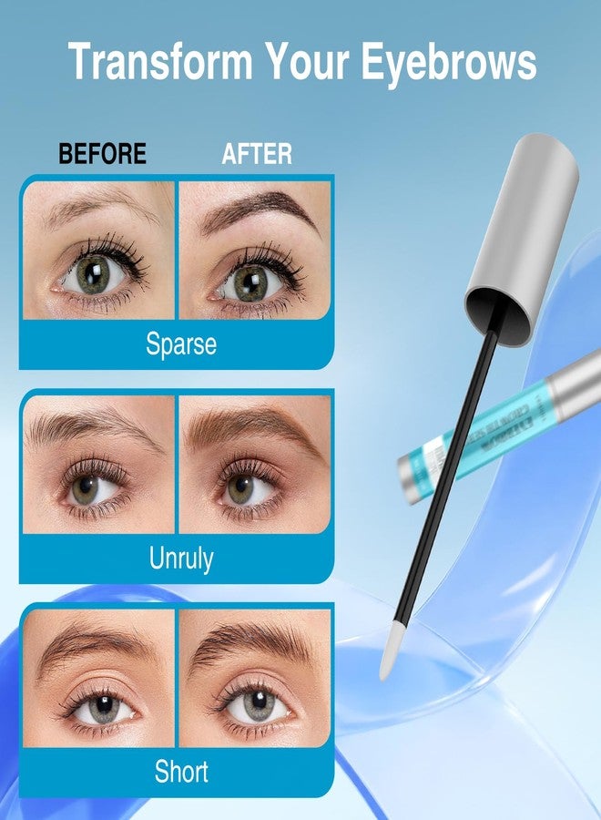 VRISNHA Eyebrow Growth Serum - Plant Extracts Eyebrow Serum and Enhancer for Thicker Brows and Grow Brows Faster, Longer, Fuller - 5mL - Image 2